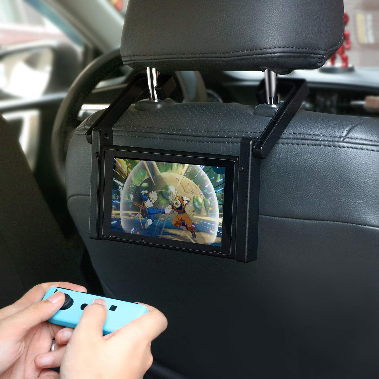 ECHZOVE Stand for Switch, Portable and Adjustable Car Holder and Playstand for Switch