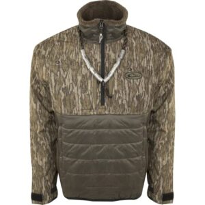 Drake Waterfowl LST Guardian Flex™ Double Down Eqwader™ 1/4 Zip Realtree Timber XLarge