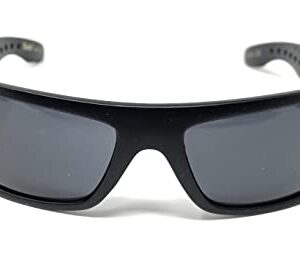 Locs Mad Dog Hardcore Gangster Cholo Narrow Rectangular Sunglasses (Matte Black)