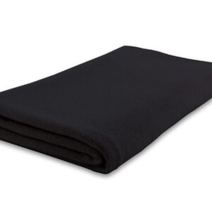 Jet&Bo 100% Cashmere Lightweight Travel Wrap, Shawl & Scarf Black, Storage Bag + Gift Box