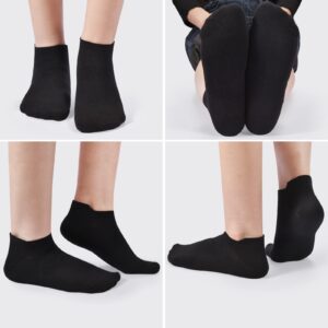 ATBITER Ankle Socks Womens and Men Thin Athletic Running Low Cut No Show Socks With Heel Tab 6/10-Pairs