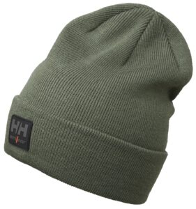 helly hansen workwear unisex kensington beanie, army green - one size