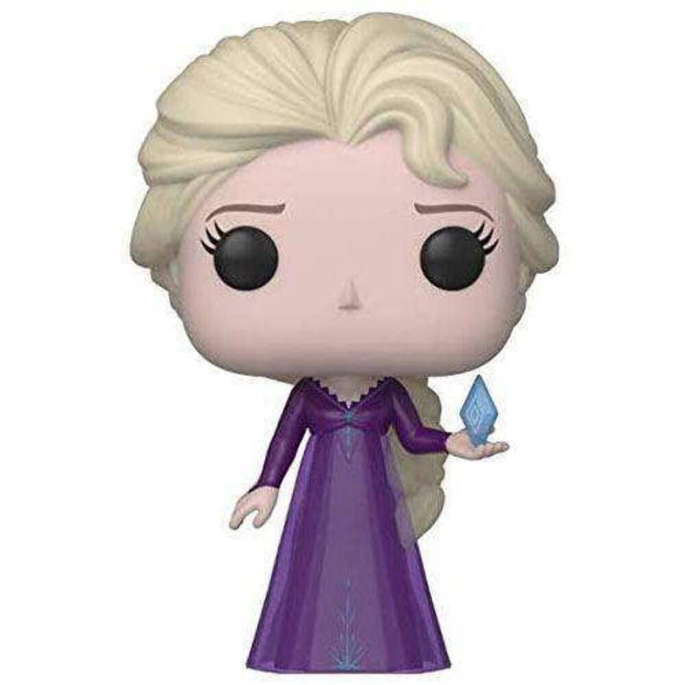 Funko Pop! Disney: Frozen 2 - Elsa, Into The Unknown Nightgown with Ice Diamond Vinyl Figure, Amazon Exclusive