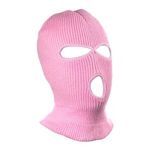 SUNTRADE 3-Hole Full Face Cover Ski Mask,Ski Face Mask Balaclava for Winter Outdoor Sports,Set of 2