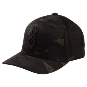 browning unisex adult browning cap phantom multicam blk s m, multicam black, small-medium us