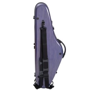 Aileen CSV-F18 Violin Hard Case 4/4 Full Size Luxury with Hygrometer Suspension, Purple