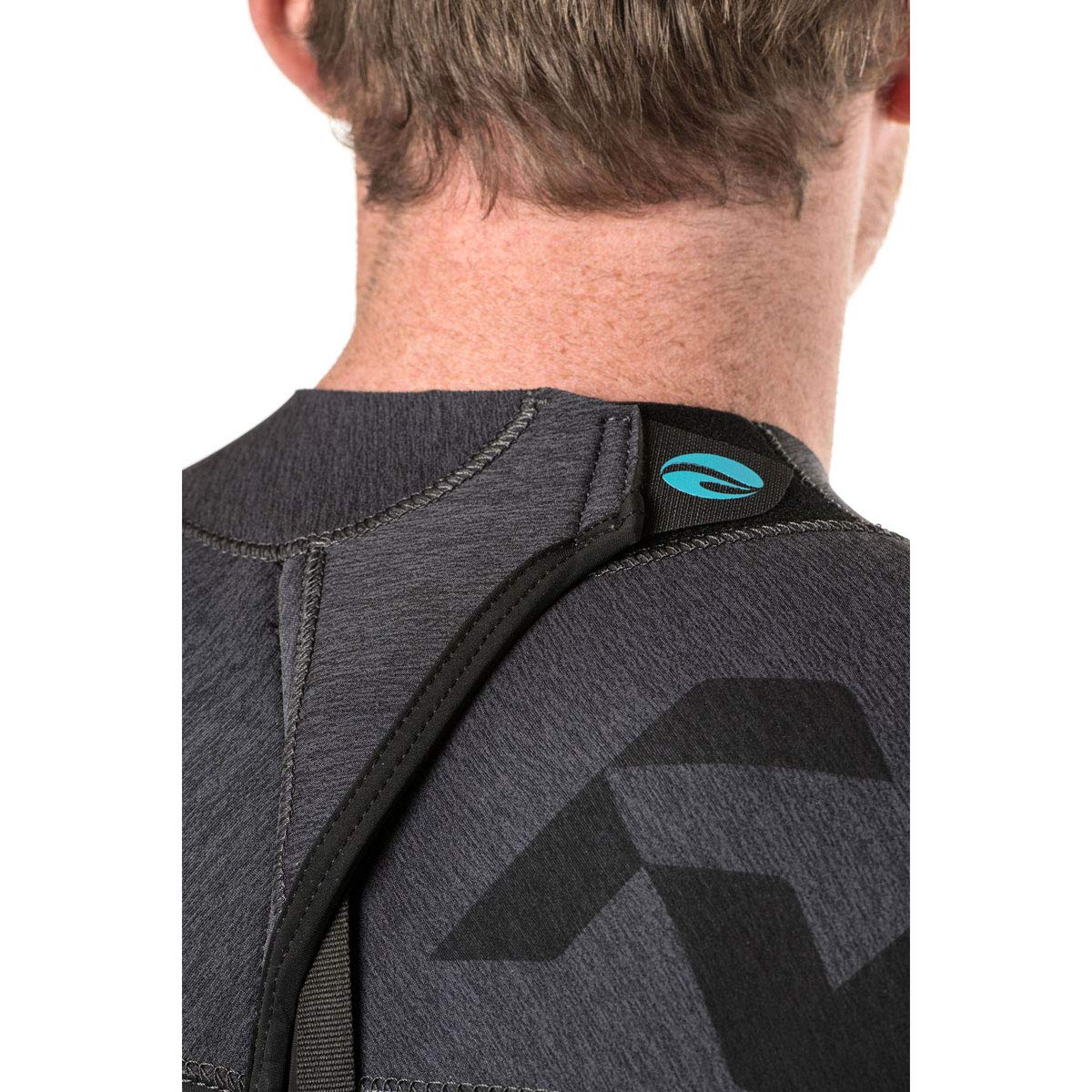 BARE 7MM Revel Men's Full Wetsuit | Combines Comfort and Flexibility | Made from a Blend of Neoprene and Laminate | Designed for All Watersports Including Scuba Diving and Snorkeling | Grey - M