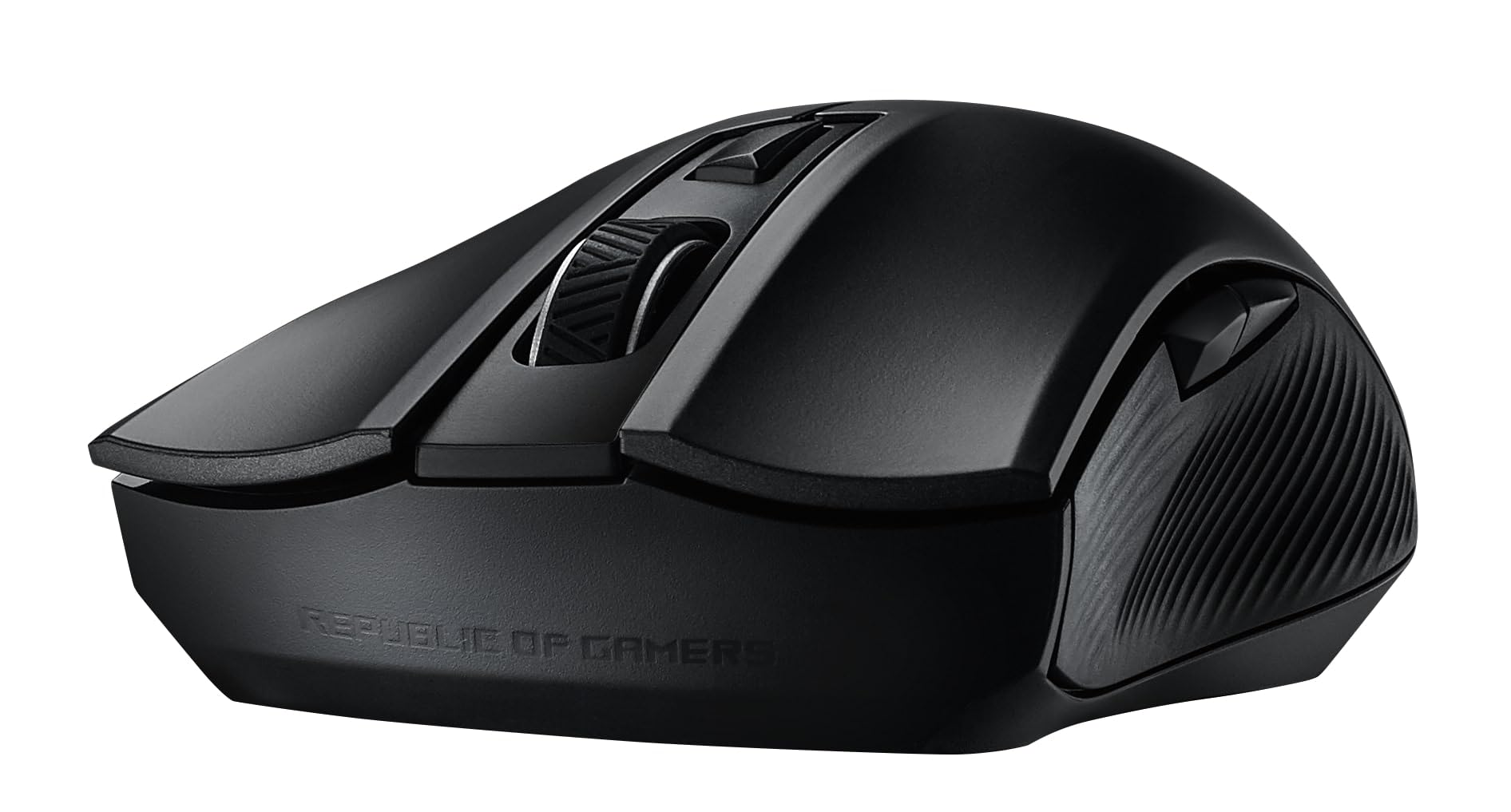 ASUS ROG Strix Carry Ergonomic Optical Gaming Mouse with Dual 2.4 GHz/Bluetooth Wireless Connectivity, 7200-DPI Sensor and ROG-Exclusive Switch Socket Design