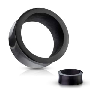 Buffalo Horn Organic Saddle Fit Tunnel Plug (9/16 (14mm))