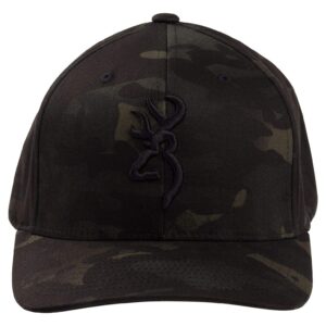 Browning Cap, Multicam Black, Large-X-Large