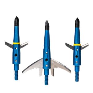 swhacker levi morgan series 2-blade broadhead 2" 100 grain pack of 3