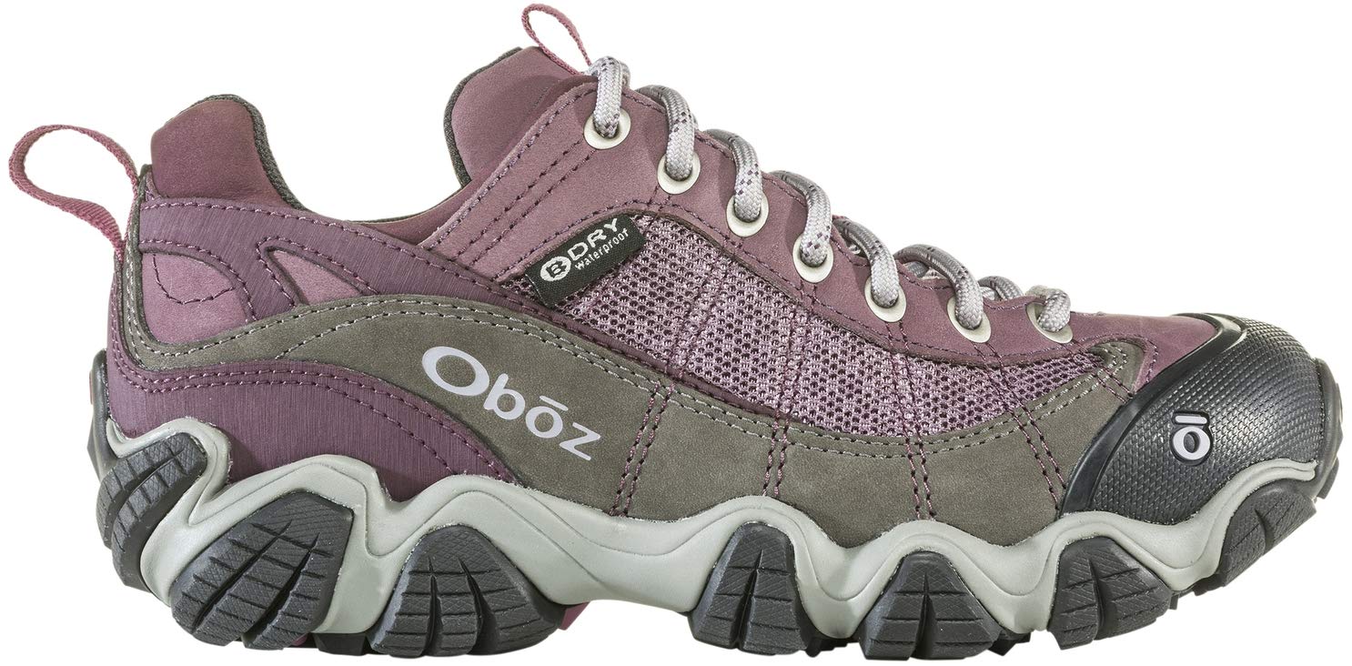 Oboz Firebrand Ii Low Waterproof Women's Shoe Lilac - 9.5 Medium