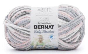 bernat baby blanket yarn, baby grays pattern