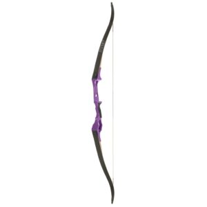 october mountain products ascent 58” recurve — purple (rh - 20 lbs.)