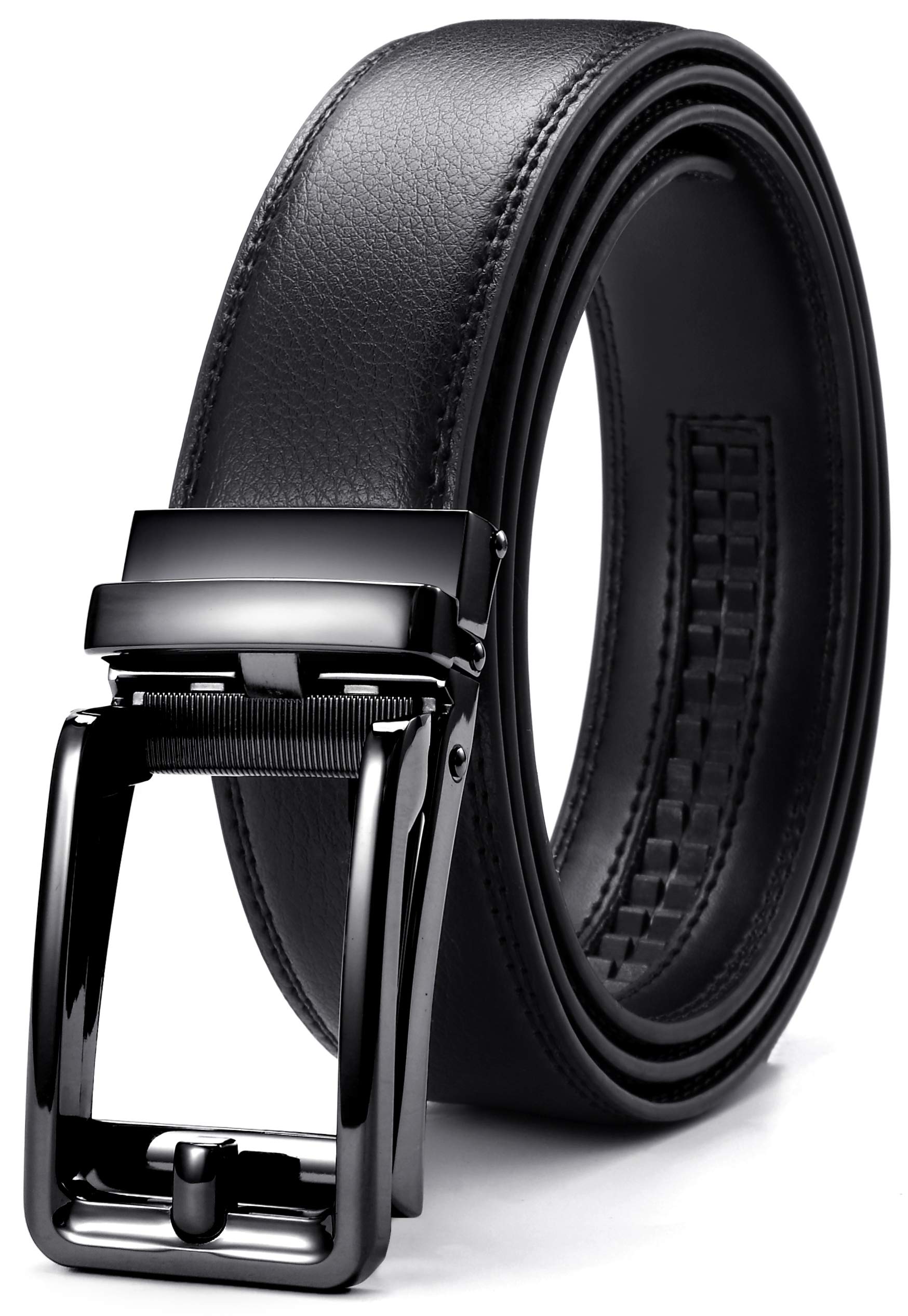 CHAOREN Ratchet Belt - Mens Dress Belt 1 3/8" Comfort Click - Perfect Companion to Men's Oxfords