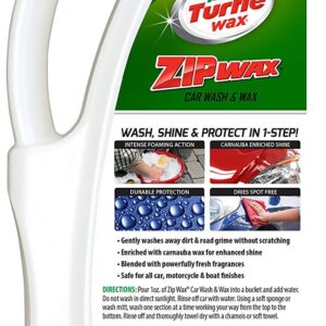 Turtle Wax T-79 Zip Wax Liquid Car Wash and Wax. 64 oz. - 3 Pack