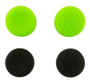 yok xbox one 4-pack of pro grips for xb1 - black and green