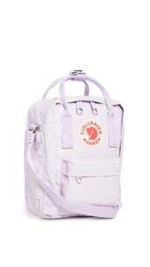 fjallraven women's kanken sling bag, pastel lavender, purple, one size