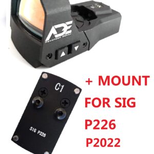 Ade Advanced Optics Zantitium RD3-015 Red Dot Reflex Sight for Sig Sauer P226 P2022 Pistol