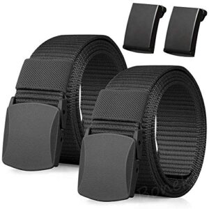 nylon belt, men military tactical breathable belts, fast through the airport security, metal buckle+plastic buckle, snowboard belt 51.18in(130cm)