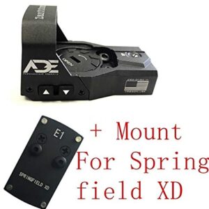 Ade Advanced Optics Zantitium RD3-015 Red Dot Reflex Sight for Springfield XD Pistol