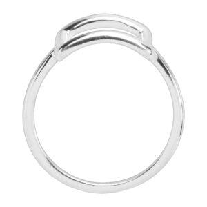 Silpada 'Catuskoti' Open Square Ring in Sterling Silver, Size 8, Size 8