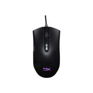 HyperX Pulsefire Core - RGB Gaming Mouse, Software Controlled RGB Light Effects & Macro Customization, Pixart 3327 Sensor up to 6,200DPI, 7 Programmable Buttons, Mouse Weight 87g (Renewed)