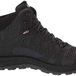 KEEN Womens Terradora 2 Waterproof Mid Height Hiking Boot, Black/Magnet, 8.5 US