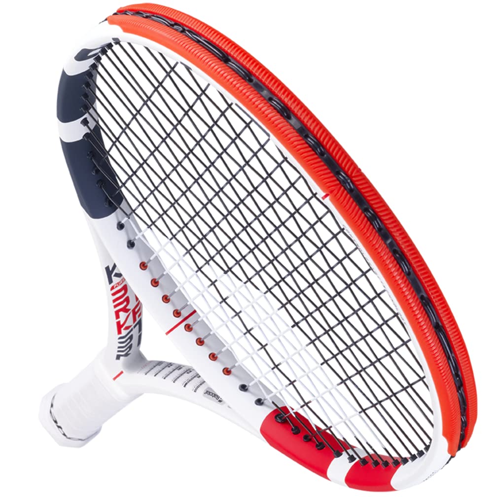 Babolat Pure Strike Tour Tennis Racquet Racquet - Strung with 16g White Babolat Syn Gut at Mid-Range Tension (4 1/4" Grip)