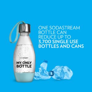 SodaStream 0.5 Liter My Only Bottle Icy Blue, 1 count(Pack of 1)