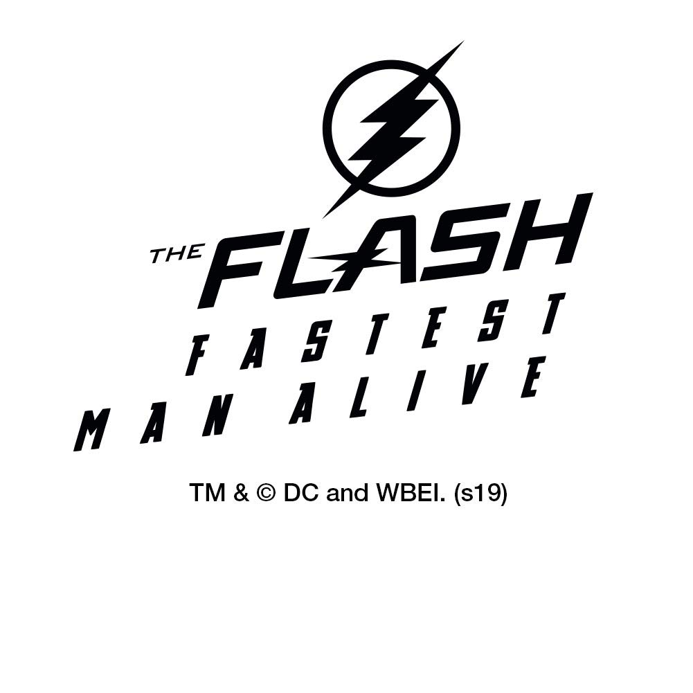 GRAPHICS & MORE The Flash TV Series Logo Silver Plated Adjustable Novelty Ring