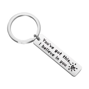 bnql i believe in you keychain you have got this keychain inspirational sobriety gift (keychain s)