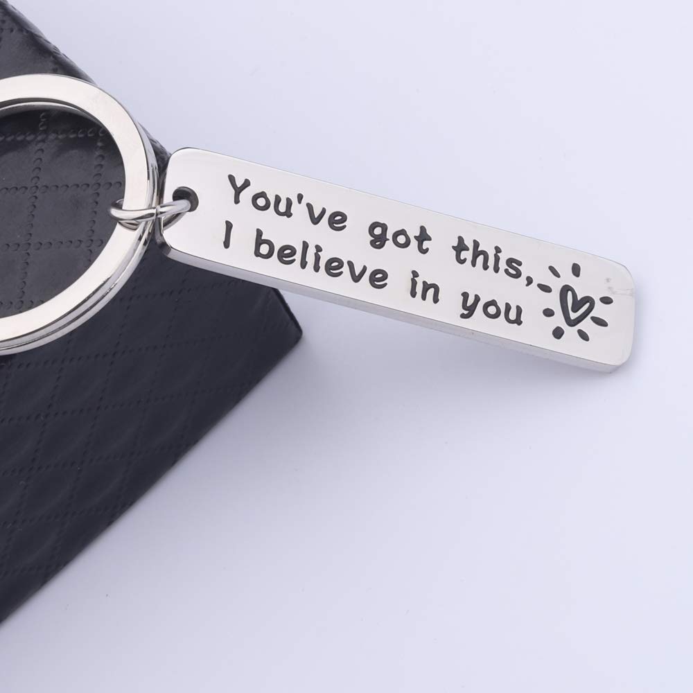 BNQL I Believe in You Keychain You Have Got This Keychain Inspirational Sobriety Gift (keychain s)