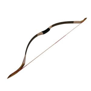 IRQ Archery Recurve Bow 5Set,Traditional Hunting Longbow for Shooting Target Wooden Handmade (30 LBS)