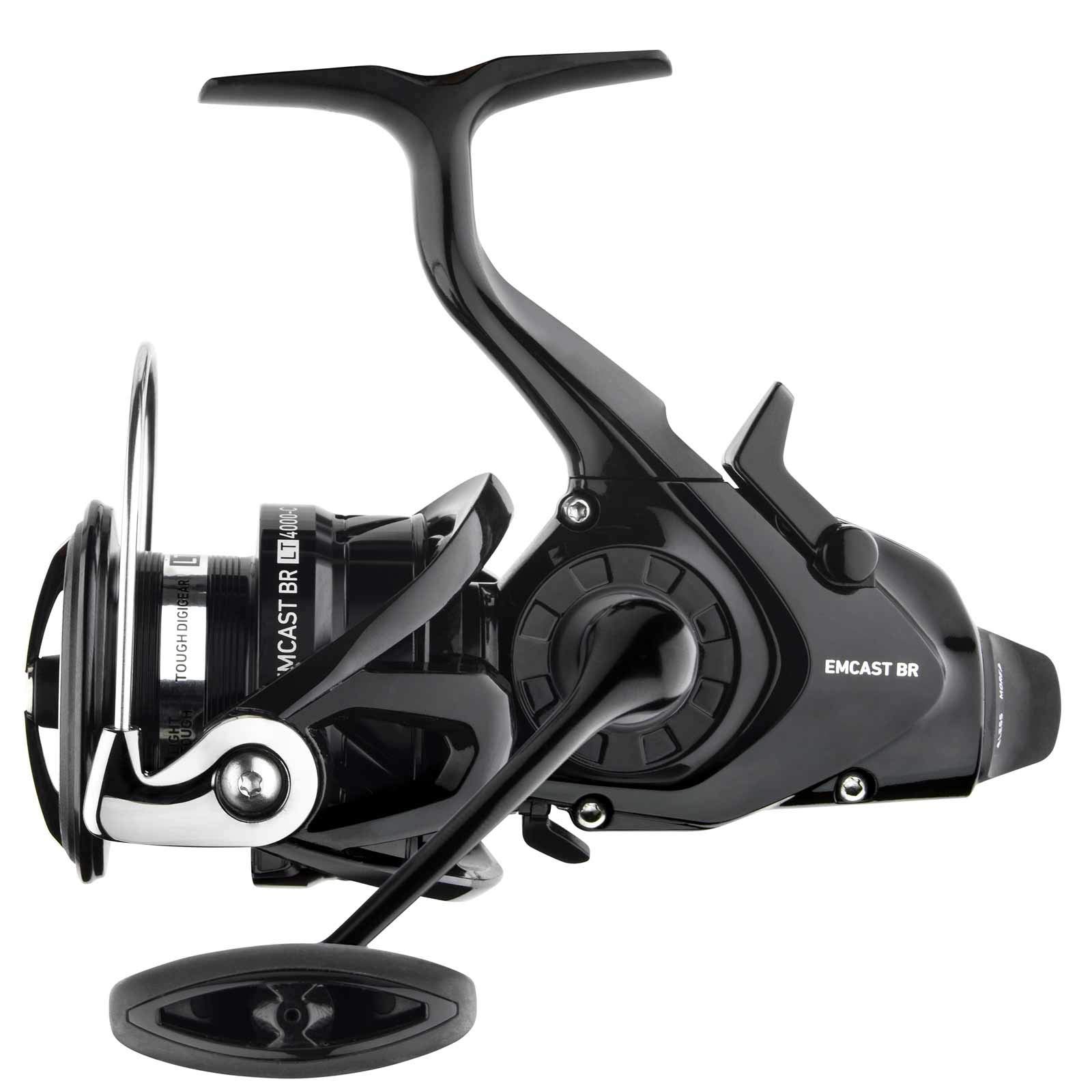 Daiwa ECLTBR2500 Emcast Bite & Run Spinning, 3 + 1, 5.2 : 1, Multi BLACK