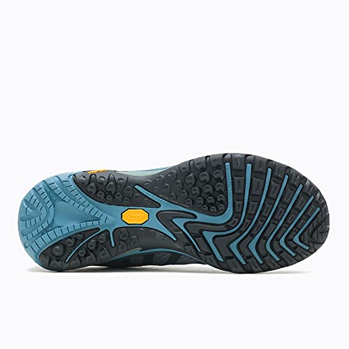 Merrell womens Siren Edge 3 Hiking Shoe, Rock/Bluestone, 9 Wide US