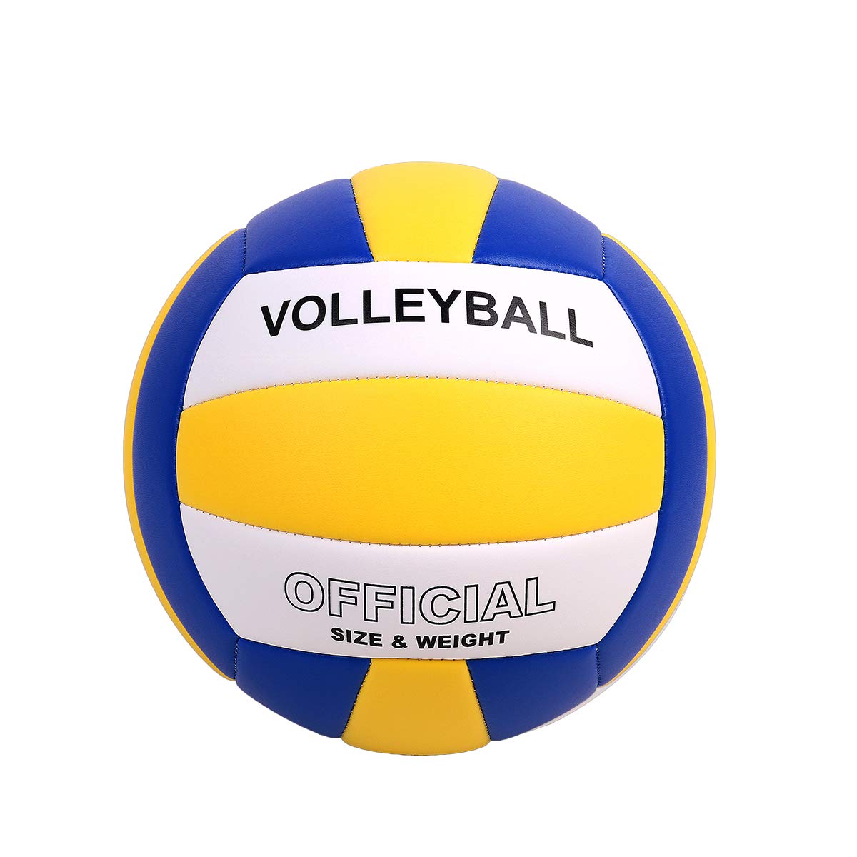 YANYODO Official Size 5 Volleyball, Soft Indoor Outdoor Volleyball for Game Gym Training Beach Play