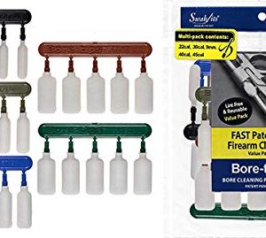 BORE-TIPS (Special Pack) Multi-Size Gun Cleaning Value-Pack for .22cal .30cal .357cal .40cal .45cal by Swab-its®: Made in The USA