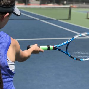 The Tennis Grip Guide by Tennisbuilder | Designed for Adults and Kids Tennis Racket | from Advanced to Beginner Tennis Players (Small, 3 Pack)