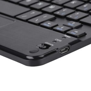 ASHATA Bluetooth Keyboard,7 Inch Wireless Ultra Slim Touchpad Scissors Feet Design Bluetooth Keyboard Accurate Shut-Off Device Provides Full Access to All Ports and Functions