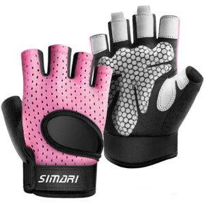 SIMARI Workout Gloves Men Women Weight Lifting Gym Exercise Cycling Full Palm Protection Breathable Gloves