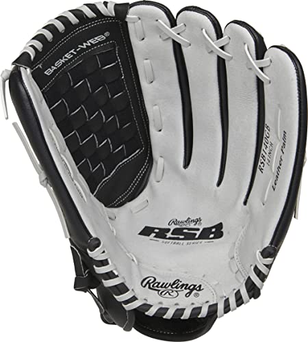 Rawlings | RSB Slowpitch Softball Glove | Right Hand Throw | 14" - Basket Web