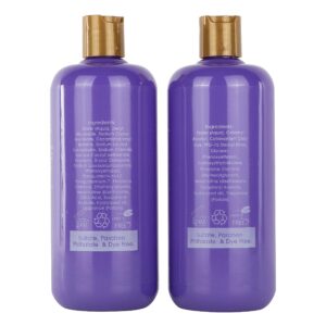 Moisture Renewal Anti Dandruff Shampoo and Conditioner set for Men & Women. Organic Anti Dandruff and Itchy, Flaky Scalp Treatment. 100% Natural and Safe for all Hair Types.