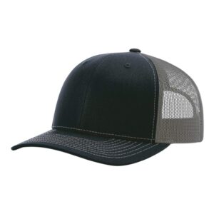 Richardson Snapback Trucker Cap Adjustable Navy/Charcoal