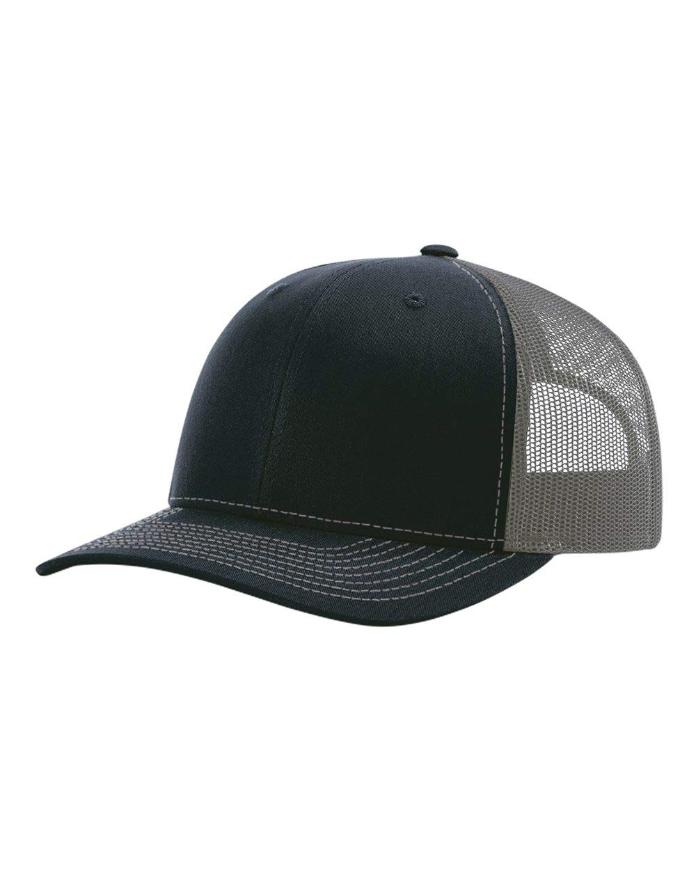 Richardson Snapback Trucker Cap Adjustable Navy/Charcoal