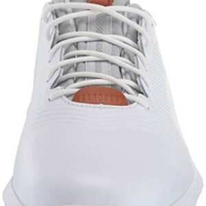 Puma Golf Men's Ignite Pwradapt Leather 2.0 Golf Shoe, White, 9 M US