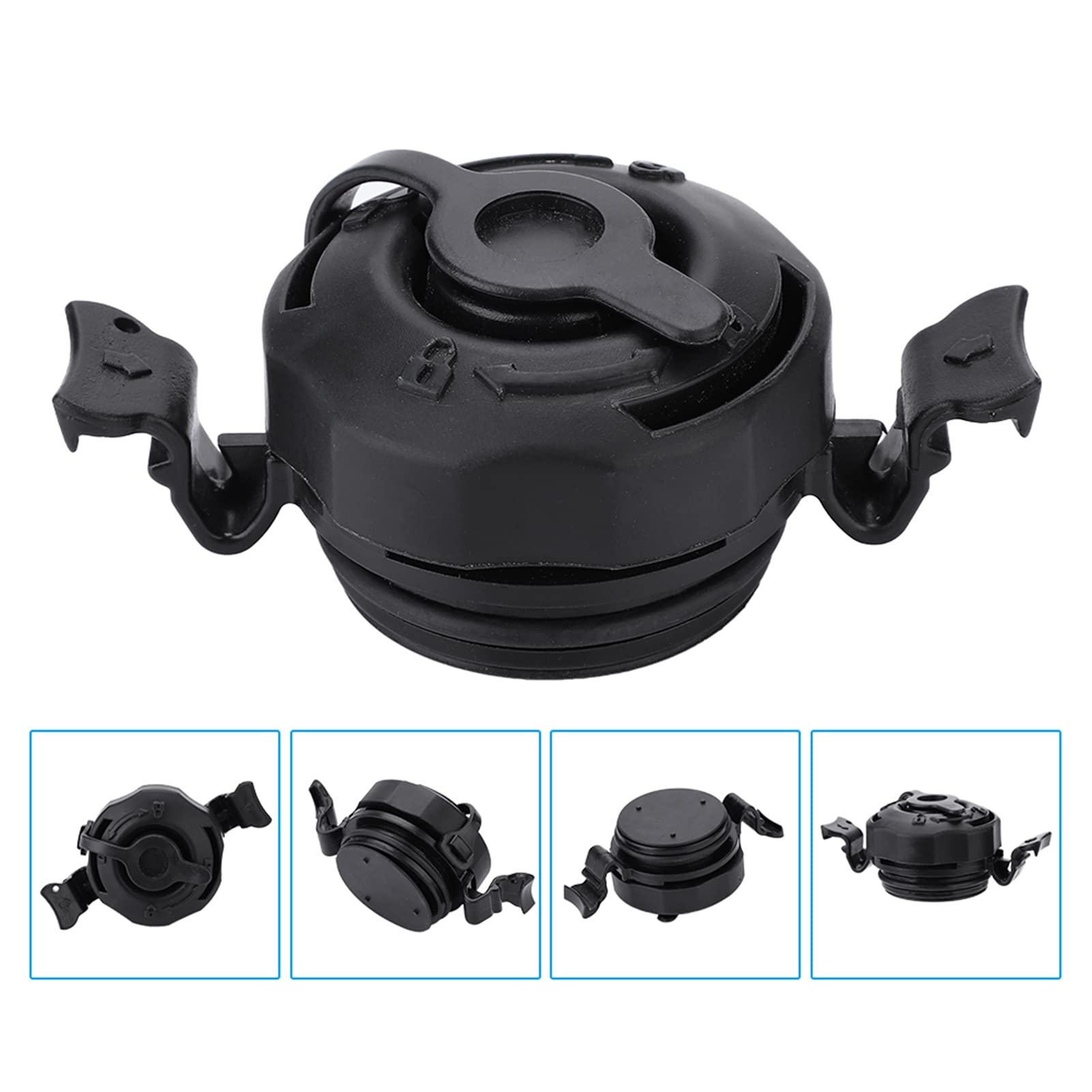 4.28 cm Inflatable Plug Replacement, Bed Air Valve Air Valve for Intex 3 in 1 Air Valve Secure Seal Cap for Intex Inflatable Airbed Mattress Black Diameter