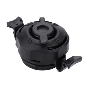 4.28 cm Inflatable Plug Replacement, Bed Air Valve Air Valve for Intex 3 in 1 Air Valve Secure Seal Cap for Intex Inflatable Airbed Mattress Black Diameter