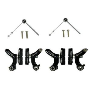 tektro oryx 992ag cyclocross cantilever bike brake set, front and rear, black, mh1811