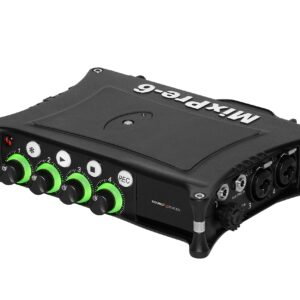 Sound Devices MixPre-6 II Portable 32-Bit Float Multichannel Audio Recorder/Mixer, and USB Audio Interface